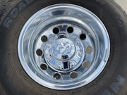 17" Dodge Ram 3500 Dually Laramie 8x200 wheels rims 2701 2702 OEM NEXEN Texas Truck Tire