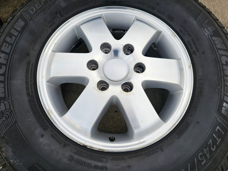 (4) 16" Mercedes Sprinter OEM 2353 wheels rims tires MICHELIN Texas Truck Tire