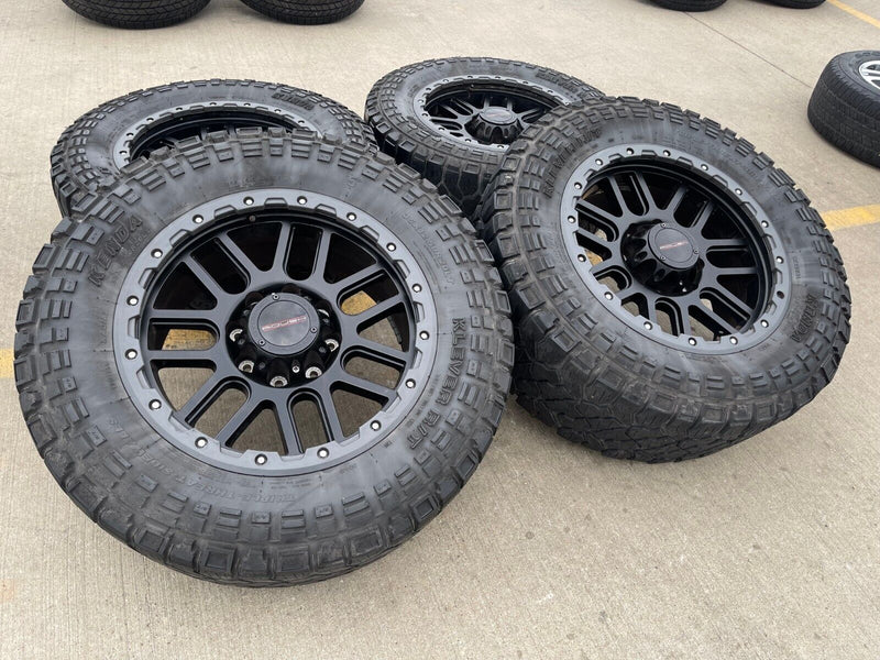 20" Ford F-250 F-350 ROUSH OEM rims wheels tires 35" Texas Truck Tire