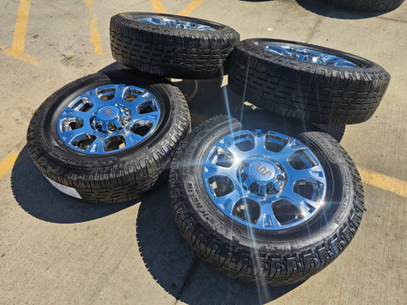 20" Ford F-250 F-350 KING RANCH OEM 10291 rims wheels MICHELIN DEFENDER PLATINUM Texas Truck Tire