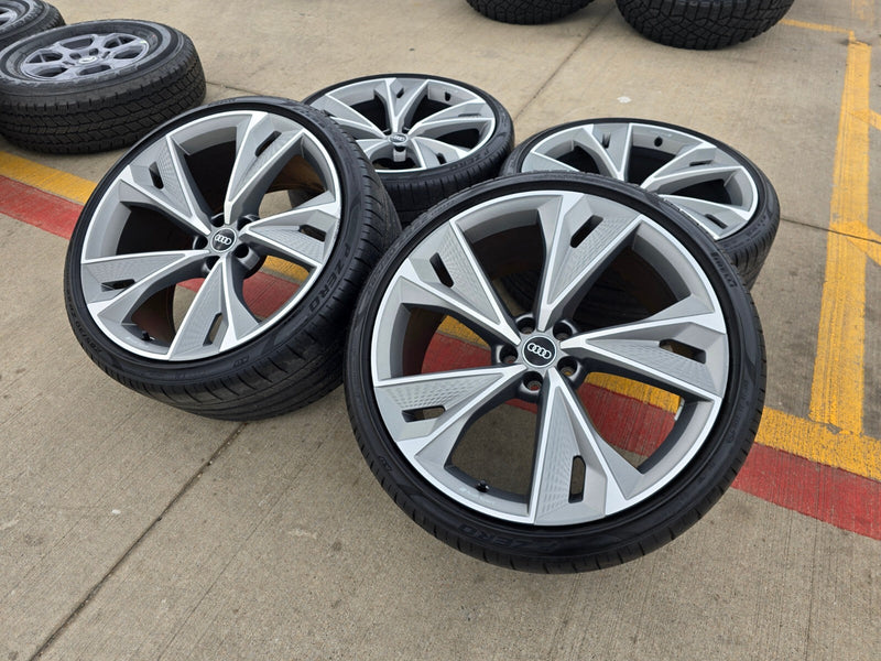22" Audi RS7 OEM wheels rims A5 S5 RS5 S6 A6 RS6 S7 96748 DISCOUNTED Texas Truck Tire