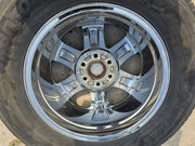 18" Ford F-150 Expedition OEM chrome rim wheel tire 10343 spare 2024 2025 2026 Texas Truck Tire