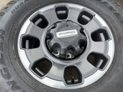 18" Ford F-250 F-350 OEM TREMOR rims wheels 10482 tires 35" DURATRAC R/T Texas Truck Tire