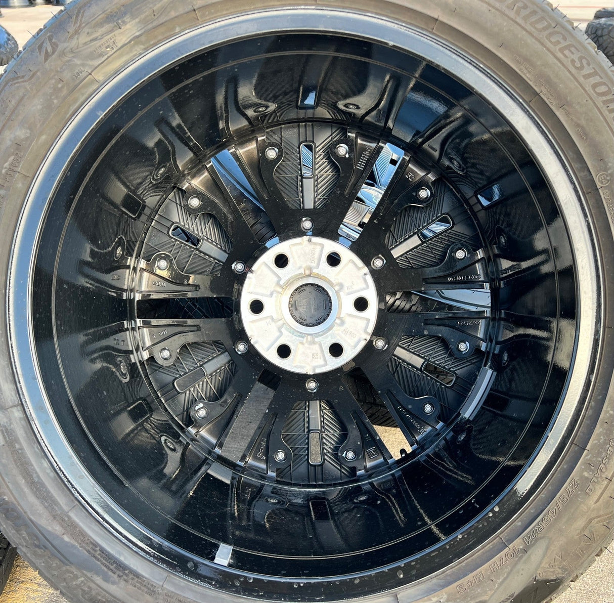 21" Chevy Blazer SS EV OEM 14119 wheels rims 2024 2025 2026 BRIDGESTONE NEW Texas Truck Tire