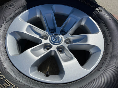 18" Dodge Ram 1500 OEM wheels rims 2672 tires GENERAL A/TP Texas Truck Tire