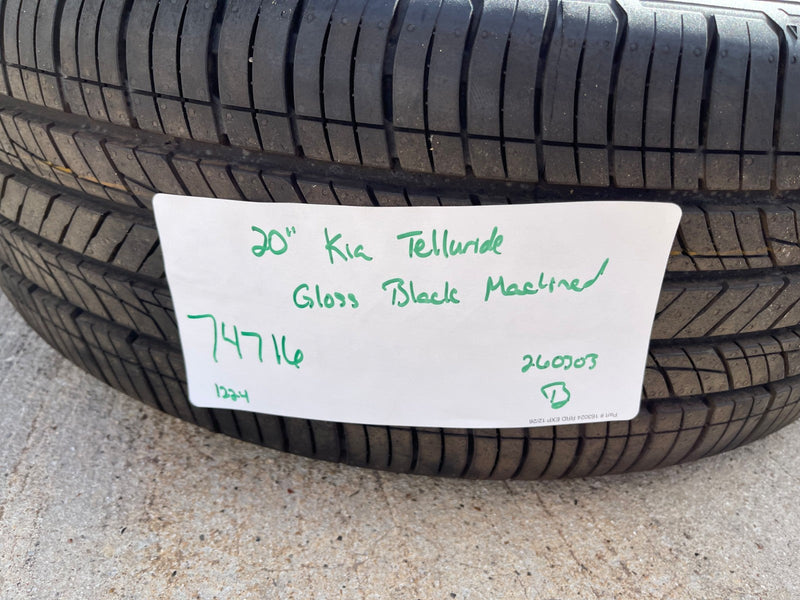 20" Kia Telluride X-PRO OEM 74716 wheel rim tire Sedona spare 2024 2025 2026 NEW Texas Truck Tire