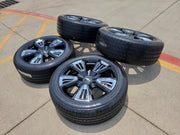22" Chevy Tahoe RST OEM wheels rims 96951 Silverado Suburban tires Texas Truck Tire