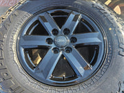 17" Ford F-150 OEM black Tremor rims wheels tires 10339 A/T4 2024 2025 2026 NEW Texas Truck Tire