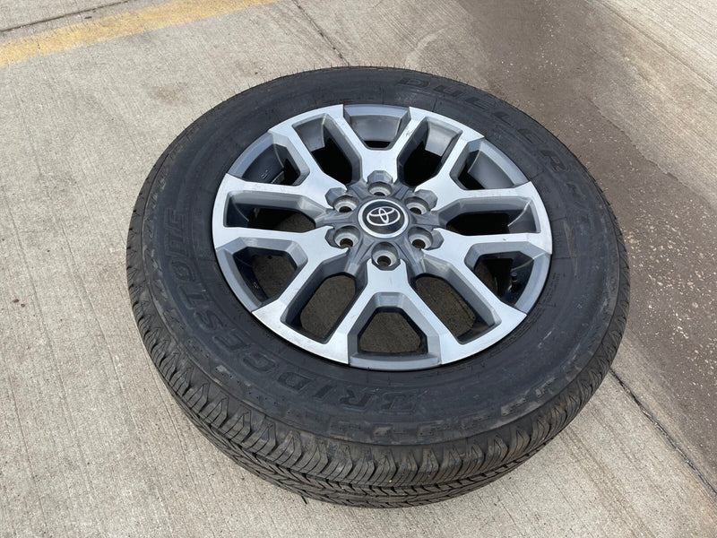 20" Toyota Tundra Sequoia OEM wheel rim 95359 75277 spare 2024 2025 2026 NEW Texas Truck Tire