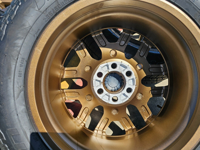 20" Toyota Tundra TSS TRD OEM rims 95359 75277 Sequoia bronze 2024 2025 2026 NEW Texas Truck Tire