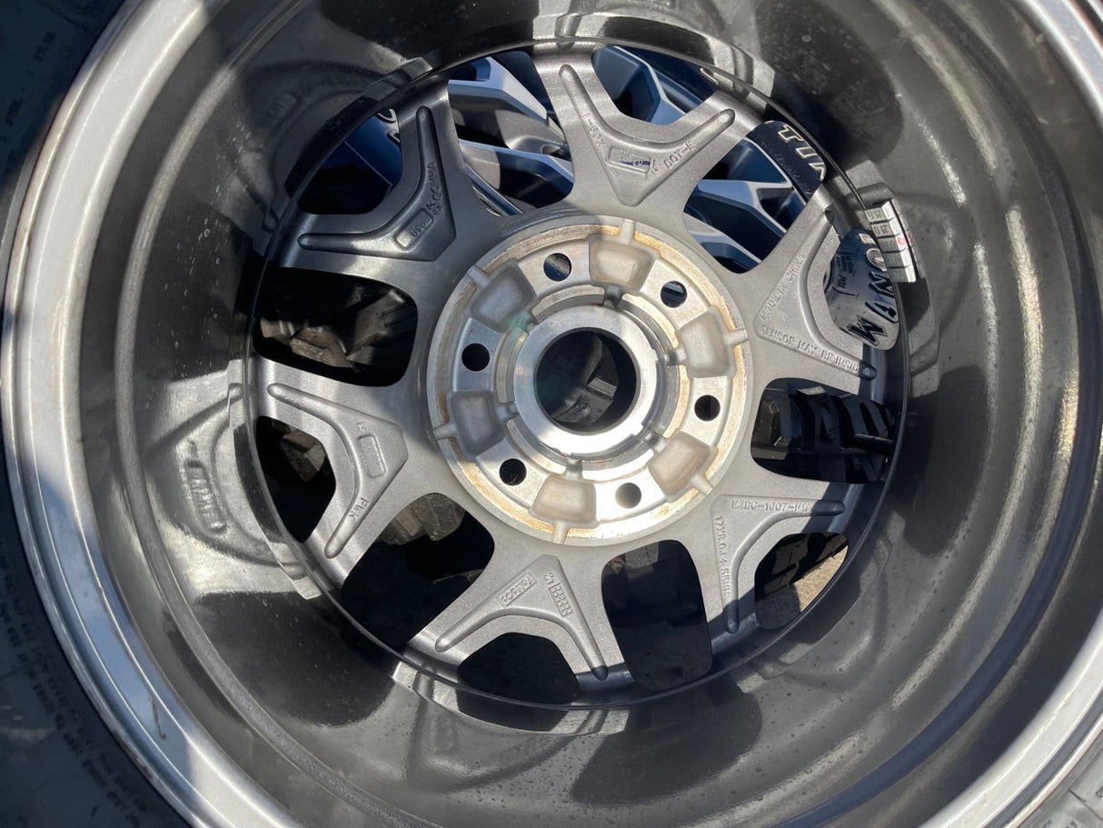 17" Ford Bronco wheels rims SASQUATCH 95229 10387 Ranger NEW FIRESTONE M/T Texas Truck Tire