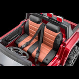 12V Four-Wheel Drive Children's Ride-On SUV Vehicle, Dual Seating, Pneumatic Tires, Front Lights with Remote Control