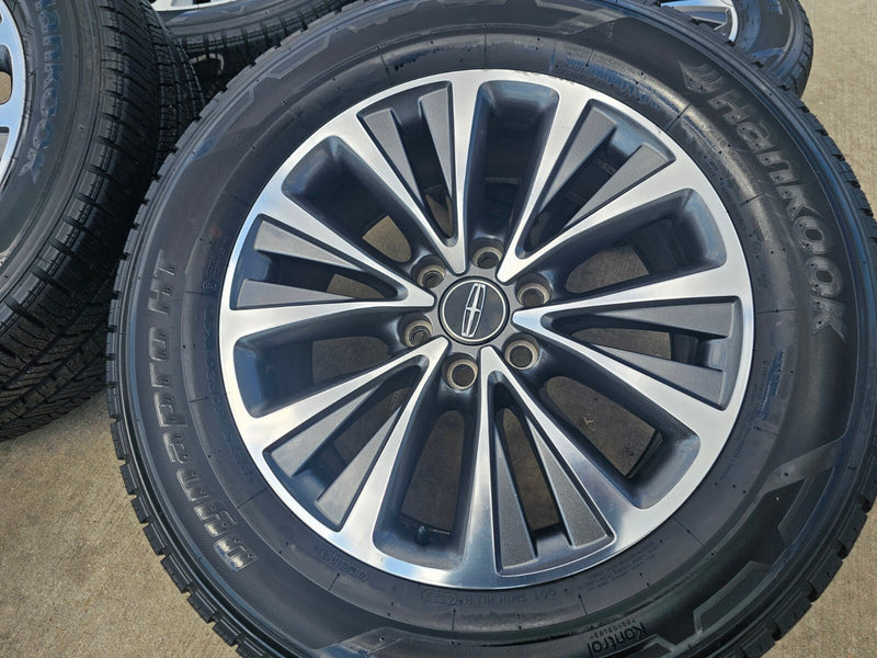 20" Lincoln Navigator OEM rims wheels 10024 tires 2015 2016 2017 2018 2021 2022 Texas Truck Tire