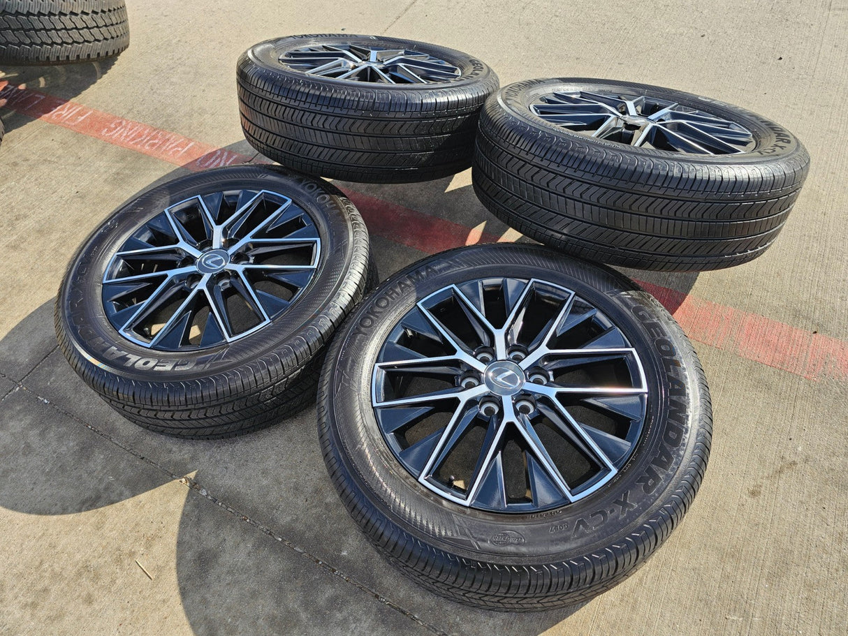 20" Toyota Land Cruiser Tundra OEM wheels rims 10545 Lexus GX550 LX600 2025 2026 Texas Truck Tire
