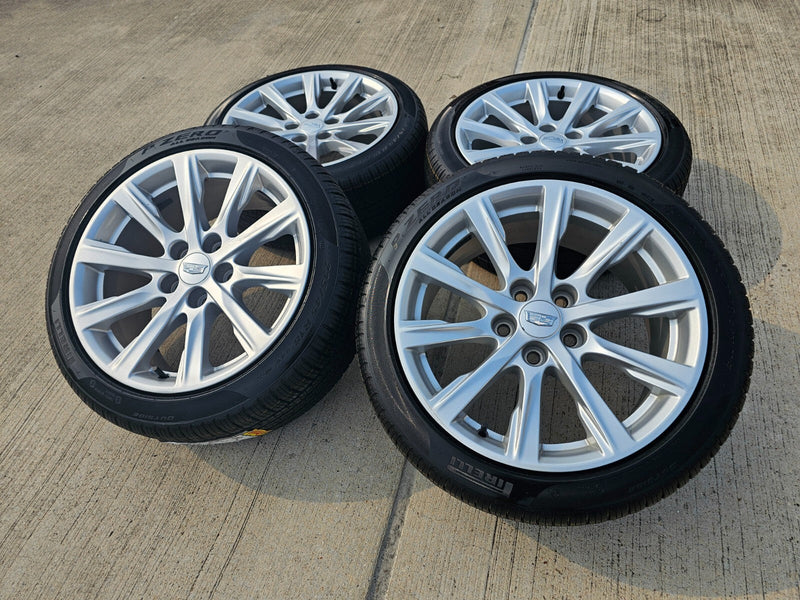 18" Cadillac CT5 Platinum wheels rims OEM 4836 tires 2023 2024 2025 2026 NEW Texas Truck Tire