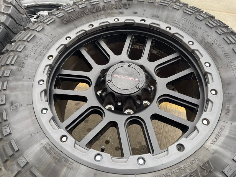 20" Ford F-250 F-350 ROUSH OEM rims wheels tires 35" Texas Truck Tire