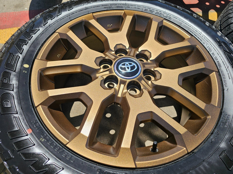 20" Toyota Tundra TSS TRD OEM rims 95359 75277 Sequoia bronze 2024 2025 2026 NEW Texas Truck Tire