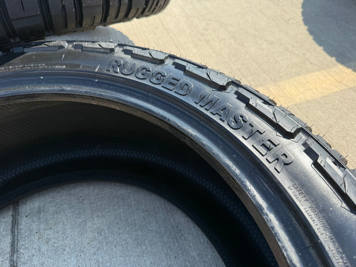 (4) 35x12.5x24 Land Warrior Rugged Master X/T tires F-150 Silverado LT 12 ply F Texas Truck Tire