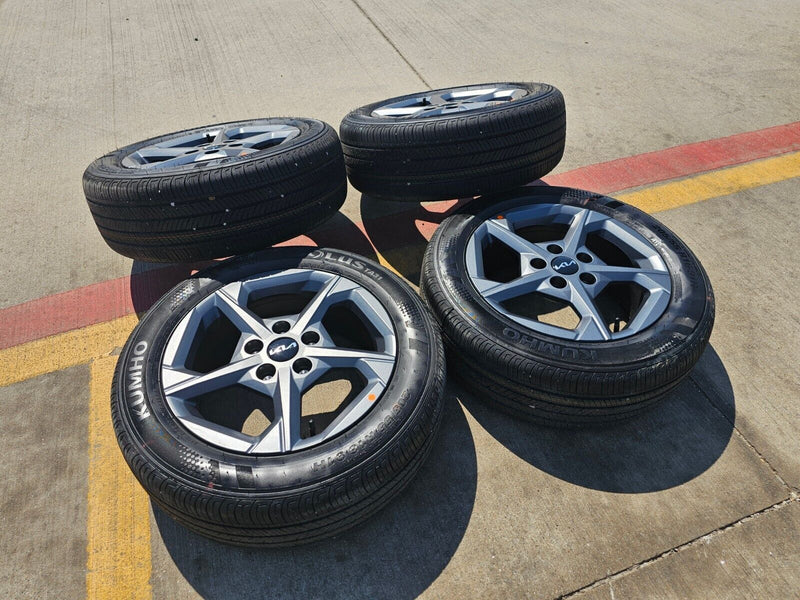 16" Kia K4 K5 OEM wheels rims tires Sonata Stinger Forte Optima 2024 2025 NEW Texas Truck Tire