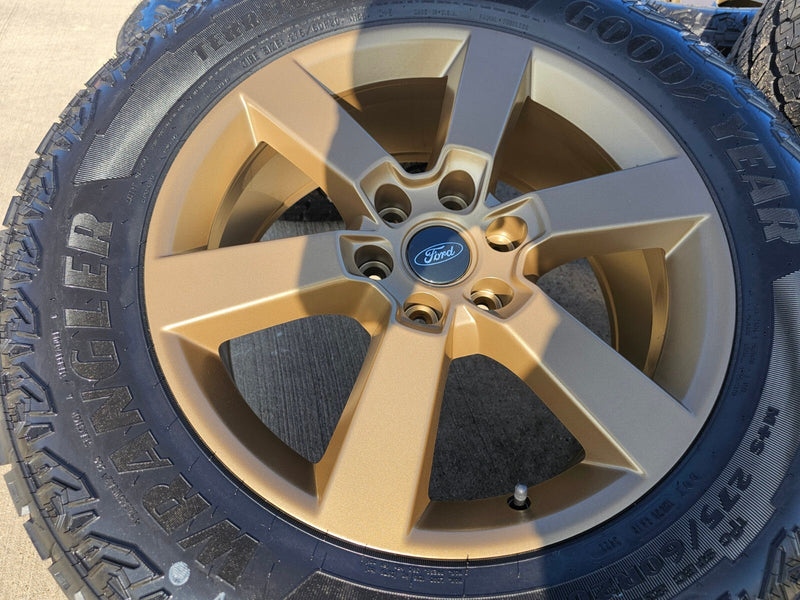 20" Ford F-150 Expedition OEM rims wheels BRONZE 10005 tires NEW Texas Truck Tire