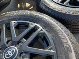 18" Toyota Tundra Sequoia TRD OEM wheels rims 75281 Lexus GX550 LX600 NEW 2026 Texas Truck Tire