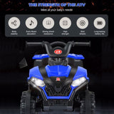 Electric Kids ATV with 6V Battery, Forward/Reverse Switch - Perfect for Beach Adventures!