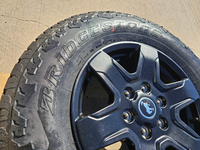 17" Ford Bronco wheel rim 95292 10383 tire 2023 2024 2025 2026 Ranger spare NEW Texas Truck Tire