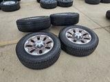 20" Ford F-250 F-350 OEM 10487 KING RANCH tan wheels rims 2024 2025 2026 NEW Texas Truck Tire