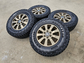 18" Toyota Land Cruiser OEM TRD wheels rims 95952 Tundra Sequoia BRONZE NEW Texas Truck Tire