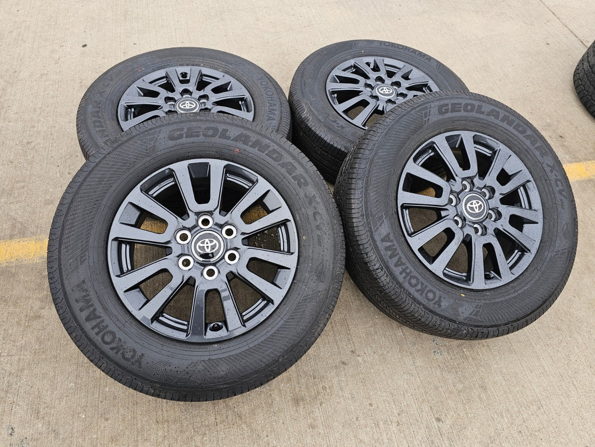 18" Land Cruiser Tundra Sequoia 4Runner GX550 OEM 95953 wheels rims 2026 NEW Texas Truck Tire