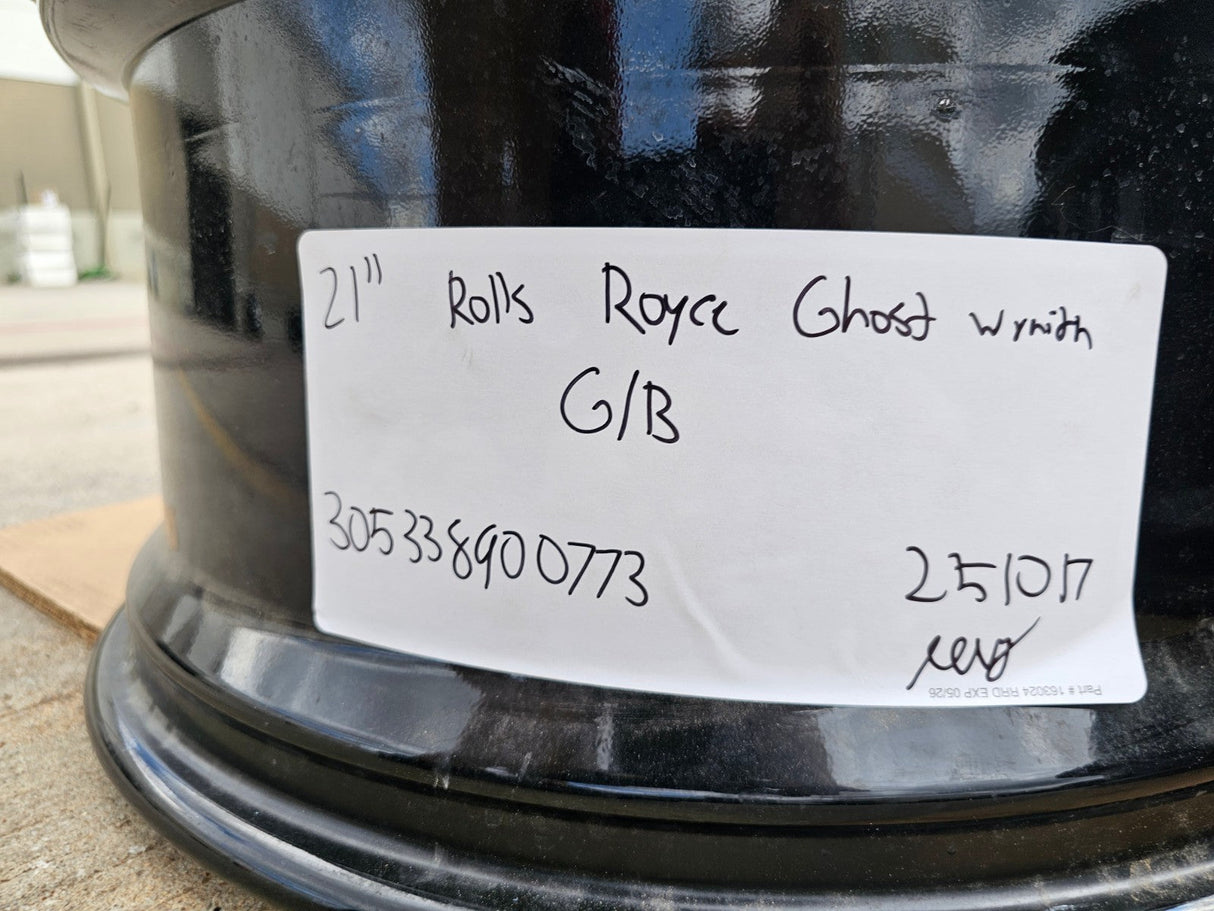 21" Rolls Royce Wraith Ghost Dawn OEM wheels rims 5x120 Texas Truck Tire