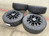 20" Chevy Silverado Trail Boss GMC AT4 2500 OEM 94030 wheels rims NIRTO 34" Texas Truck Tire