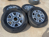 18" Ford F-250 F-350 Lariat FX-4 OEM wheels 10480 10298 tires BRIDGESTONE A/T Texas Truck Tire