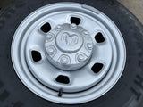 17" Ram 2500 3500 Laramie Power Wagon OEM 2497 wheels rims 2024 2025 2026 NEW Texas Truck Tire
