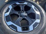 18" Hyundai Santa Fe Cruz OEM wheels rims 52910 Black 2024 2025 2026 TOYO NEW Texas Truck Tire