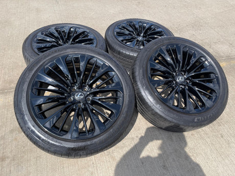 20" Lexus LS500 LC500 OEM wheels rims 74370 LS500H TX350 MICHELIN DISCOUNTED Texas Truck Tire