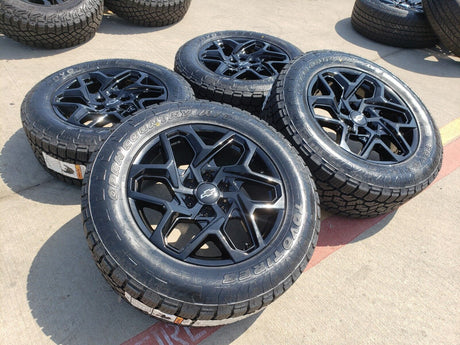 20" GMC Sierra Yukon AT4X Tahoe OEM 95369 wheels rims 2023 2024 2025 NEW Texas Truck Tire
