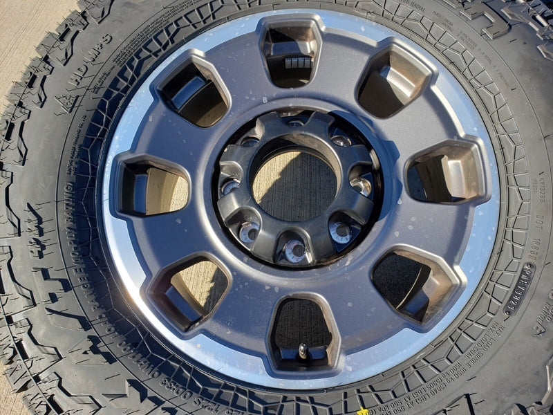 18" Ford F-250 F-350 OEM TREMOR rims wheels 10482 FALKEN A/T4 33" NEW Texas Truck Tire