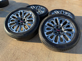 22" GMC Yukon Chevy Tahoe Escalade OEM 95486 wheels rims 2024 2025 2026 NEW Texas Truck Tire