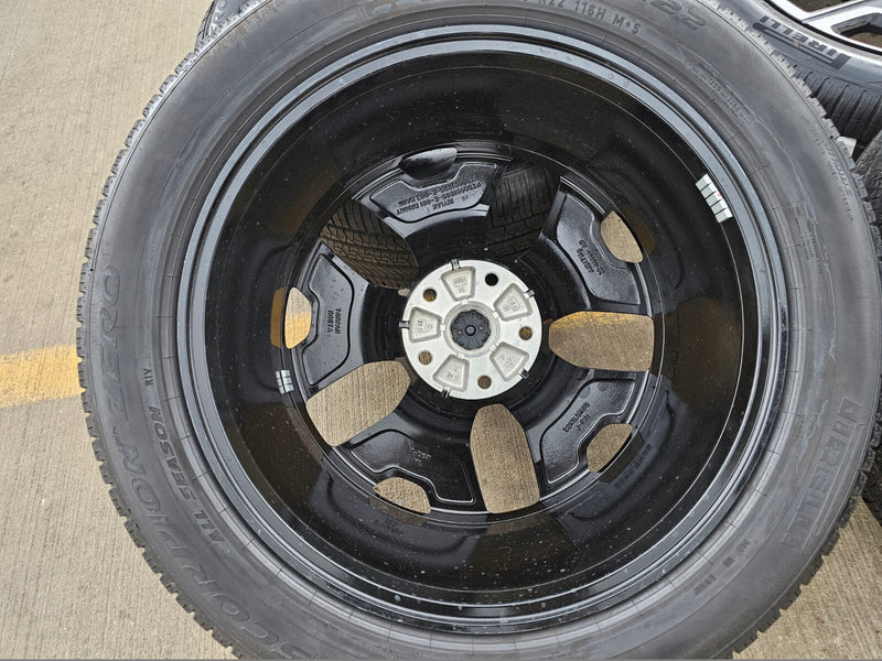 22" Rivian R1T R1S OEM wheels rims tires PT00001895 2022 2023 2024 2025 2026 NEW Texas Truck Tire