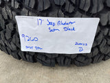 17" Jeep Wrangler Rubicon OEM 9260 wheels rims Gladiator tires BFG KO2 A/T 33" Texas Truck Tire