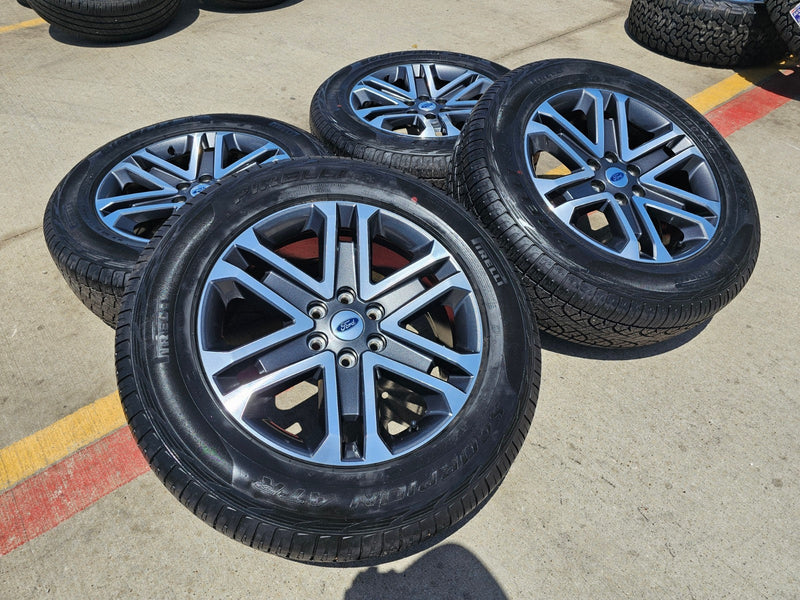 20" Ford F-150 OEM rims wheels 10345 95025 Expedition 2022 2023 2024 2025 Texas Truck Tire