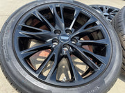 20" Cadillac XT4 OEM black wheels rims 2023 2024 2025 2026 NEW Texas Truck Tire