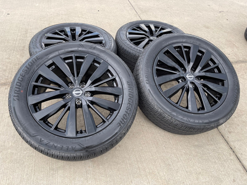 20" Nissan Murano Pathfinder Maxima FX35 FX45 QX60 OEM wheels rims 2024 2025 NEW Texas Truck Tire