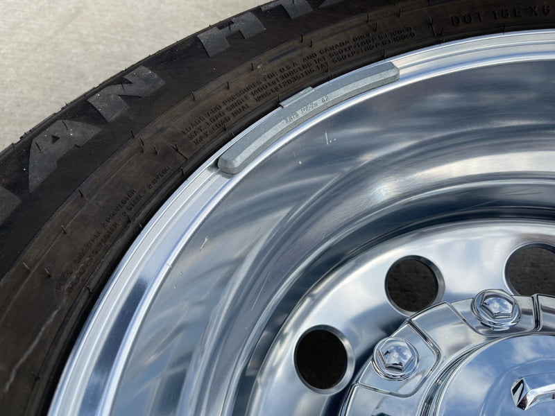 17" Dodge Ram 3500 Dually Laramie 8x200 wheels rims 2701 2702 OEM NEXEN Texas Truck Tire