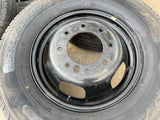 17" Dodge Ram 3500 Dually Laramie 8x200 wheels rims 2703 2704 OEM IRONMAN Texas Truck Tire