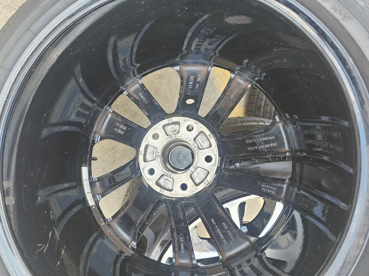 21" Bentley Bentayga OEM wheels rims black Mulliner Continental Flying Spur GT Texas Truck Tire