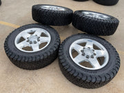 20" Chevy Silverado GMC Sierra 2500 3500 OEM 5503 rims wheels BFG KO3 A/T NEW Texas Truck Tire