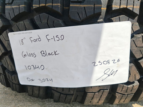 18" Ford F-150 OEM rims wheels 95049 10340 Expedition2025 2026 NEW GOODYEAR Texas Truck Tire