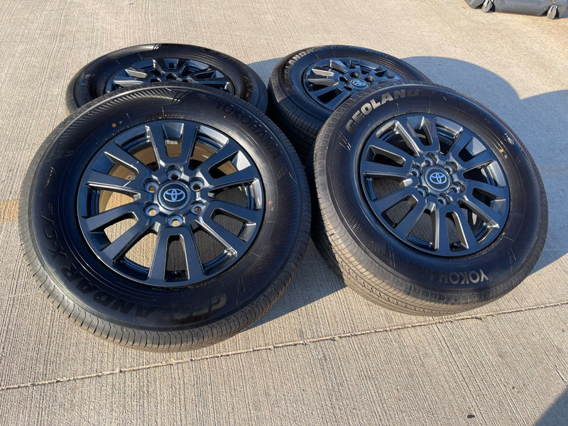 18" Land Cruiser Tundra Sequoia 4Runner GX550 OEM 95953 wheels rims 2026 NEW Texas Truck Tire